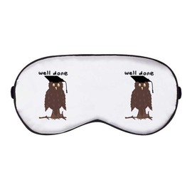 'Graduation Day Owl' Sleep/Travel Eye Mask (EY00023704)