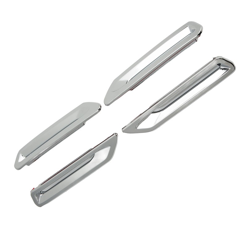 2 Pair Radiator Slot Vent Trim Electroplated Ventilation Decorative Trim