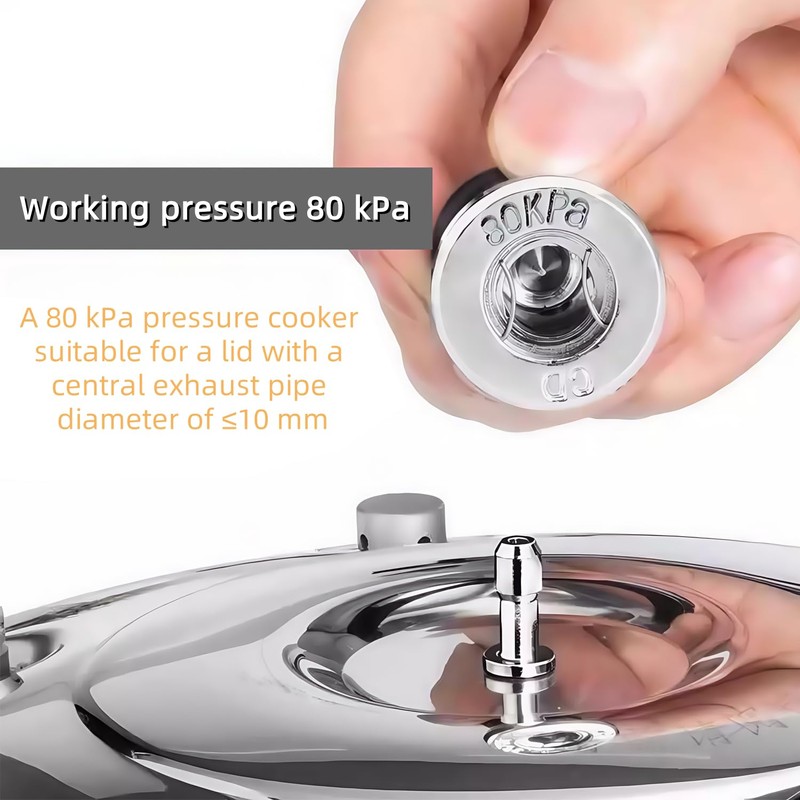YiiSeeJo 2 Pack Universal Pressure Cooker Relief Valve Kit with
