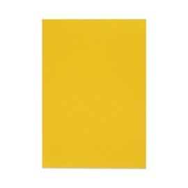 Sonjade Scrapbook Supplies Colored Cardstock Poster Board Crafts Construction Paper, 10 Sheets, 10 x 14.5 Inch, Medium Yellow