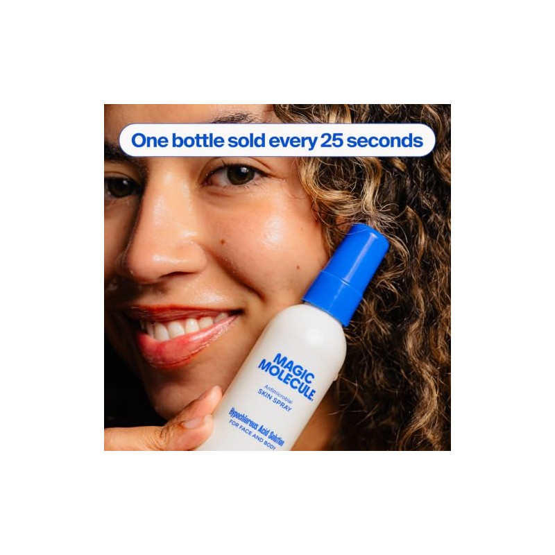 Magic Molecule Hypochlorous Acid Spray for Breakout-Prone Skin, Eczema &
