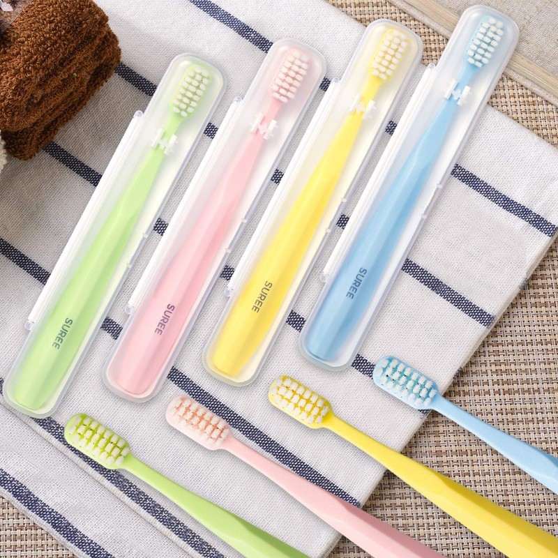 SUREE Extra Soft Toothbrush for Sensitive Teeth, Upgraded 10000 Ultra