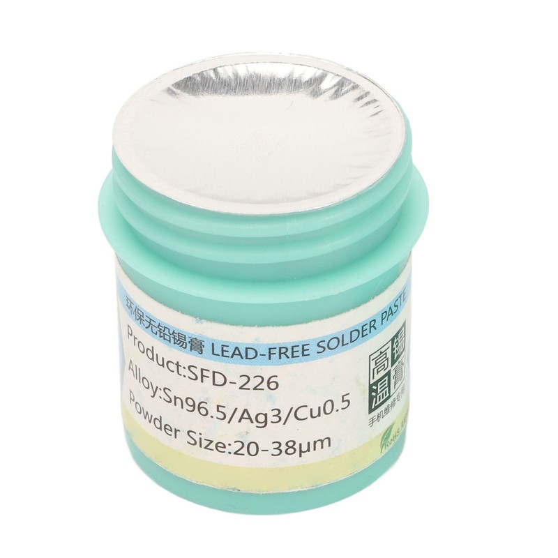SFD 226 High Temperature Solder Paste Sn96.5 Ag3 Cu0.5 217℃