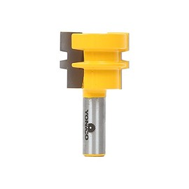 YONICO Router Bits Reversible Glue Joint 1-1/4-Inch Reversible 1/2-Inch Shank 15136