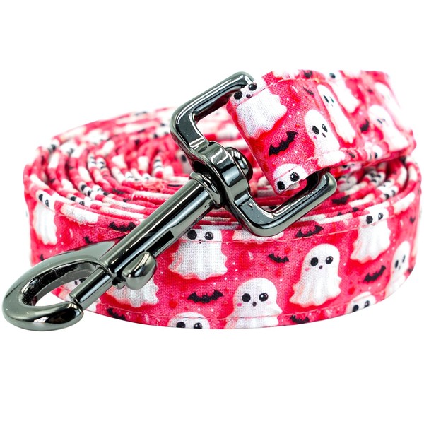 Lionheart glory Halloween Dog Leash, Sturdy Pumpkin Fall Pink Dog