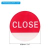 PATIKIL 5 Pairs / 10 Pieces Open/Close Label Acrylic Round