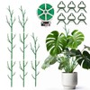 Monstera Plant Support Stakes, 8 Pack Stackable Garden Trellis Climbing