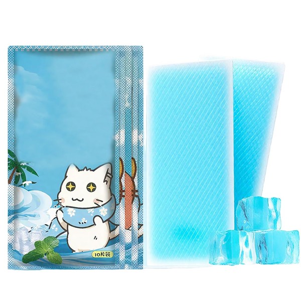 Tomedeks 30 Sheets Cooling Gel Pads, Cooling Patches for Kids,