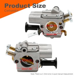 Vkinman Carburetor Carb, Air Filter Replacement for Stihl MS271 MS291 MS261 MS271C MS291C MS261C Chainsaw Replacement for Zama Carb C1Q-S252