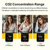 CO2 Carbon Dioxide Detector, Portable Indoor Air Quality Monitor with
