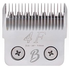 Bucchelli Detachable D Series 4f Blade Dog Grooming Cuts Length 3 3/8" - 9.6mm, Will Not Fit A5 Clippers, Japanese High Carbon Steel Dog Grooming Blade Supplies | Detachable Blade Clippers (B4FD)