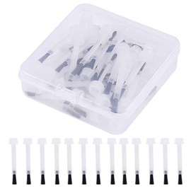 Pinceles Desechables para Esmalte de Uñas Mango Ergonómico 50 Unidades Aplicador para Esmalte Líquido y Gel Repuesto para Manicura Profesional y Uso Doméstico