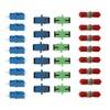 Solnique Fiber Optic Coupler Kit – 26-Piece Connector Set for