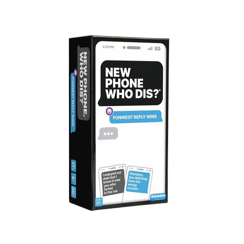 New Phone, Who Dis? by Relatable – Offline Text Message