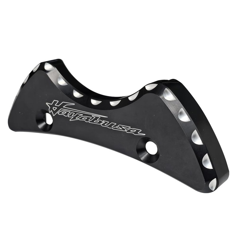 Motorcycle Engraved Billet Gas Tank Center Clamp Cap Cover Compatible