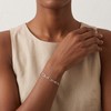 925 Sterling Silver Bracelets for Women, 6mm Silver Paperclip Bracelet