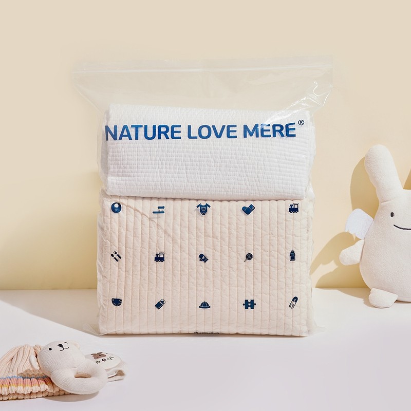 Nature Love Mere Antibacterial Baby Zipper Bag, Jumbo Type, 6
