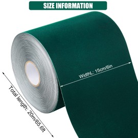 Artificial Grass Turf Tape 6InX65.6Ft Self Adhesive Single-Sided Rug Tape Synthetic Turf Seam Tape for Indoor Outdoor Lawn Garden Carpet