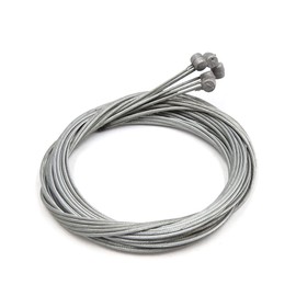 sourcing map 5pcs Universal 1.8m Length Metal Brake Line Cable for Motorcycle