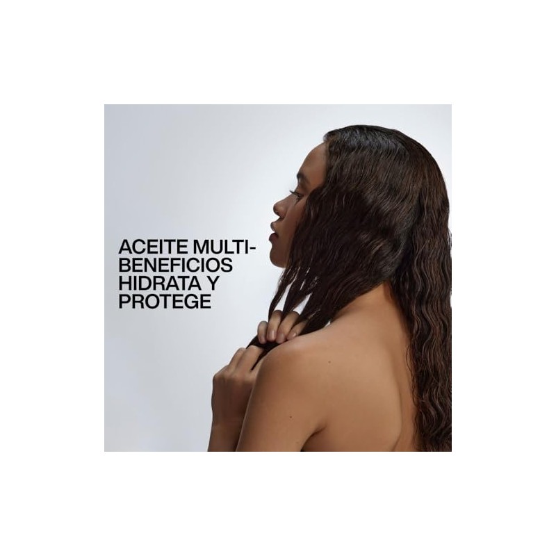 Redken Argan-6 Oil All Soft, Aceite Multibeneficios: Hidratación, Suavidad y