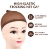 Henyall Wig Lace Hair Net (Dark brown)
