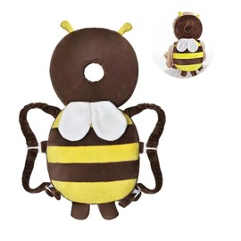 Baby Toddler Walker Head Backpack Adjustable Wear Backpack Baby Head Toddler & Walker Walking & Crawling Brown Bee ZMF