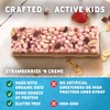 Zbar Protein Strawberries 'N Creme Crispy Snack Bars