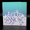 A Large 'Let It Snow' with Snowflake Decoration Border Edging