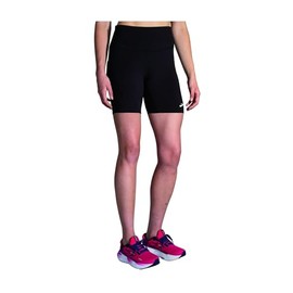 Brooks Spark 8" Short Tights Black MD (US Women's 8-10) 8