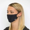 THERAMASKS Antimicrobial Copper Fiber Mask Black 1 Piece (x1)