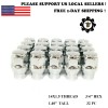 DF Auto 32PC CHROME 14x1.5 ET STYLE LUG NUT 1.4''