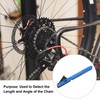 Bicycle Chain Wear Indicator Aluminum Chain Checker Multifunctional Bike Chain