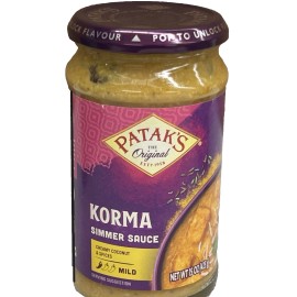 Patak's Korma Mild Simmer Sauce 15 oz Pataks