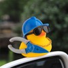 wonuu Car Dashboard Decorations Rubber Ducks, Construction Builder Rubber Ducky