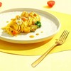 tiokin 6 Piece Dinner Forks Set, Food-Grade Stainless Steel Forks
