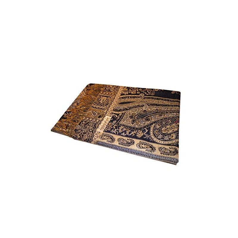 Scarf_tradinginc Jacquard Triplelayer Pashmina Shawl Wrap Stole Scarf (BU)