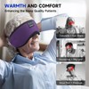 TOPOINT Sleep Mask Headphones Bluetooth Wireless 5.4, Breathable Cotton Eye