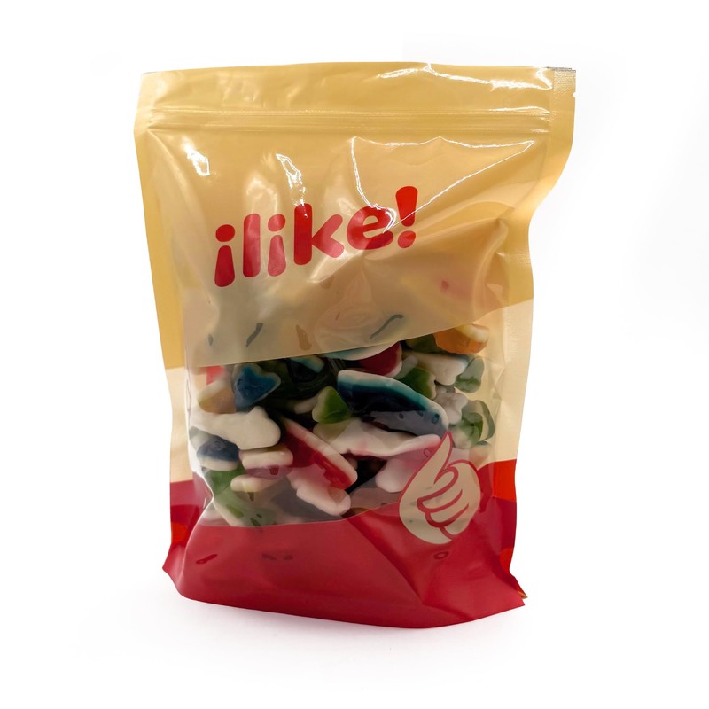 Gummy Sharks Candy Mix | 2 Pound Bag | Assorted