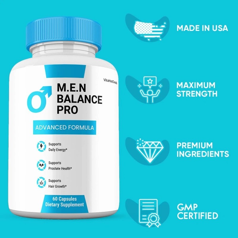 MEN Balance pro M.E.N Balance Pro Supplemement, Max Strength, MEN