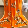 FONYVE Long Silk Like Scarf Lightweight Satin Scarves Large Sunscreen