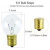Lava Lamp Bulbs,25 Watt Original Replacement Bulbs for 14.5-Inch/20-Ounce Lava