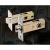 Reversible Tubular Latch Door Mortice Catch Bolt Screws Handle Silent