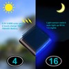 Lacasa Blue Solar Deck Lights 4 Pack, Dusk to Dawn