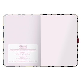 Busy B A5 2026 Diary - Busy Life Weekly Planner Journal – Life Diary for Students, Teachers, & Work with Dual Schedules, Year Calendar, Pen Loop, Pockets & Elastic Closure - Fabric Charcoal Marble
