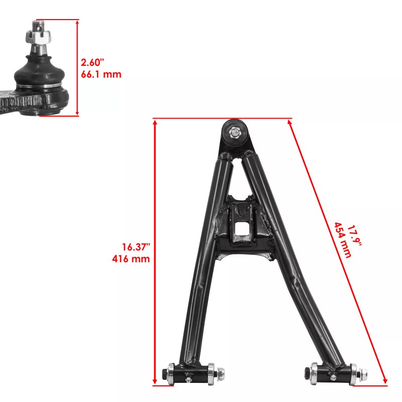 Caltric Front Lower A-Arms for Yamaha Raptor 700 / 700R