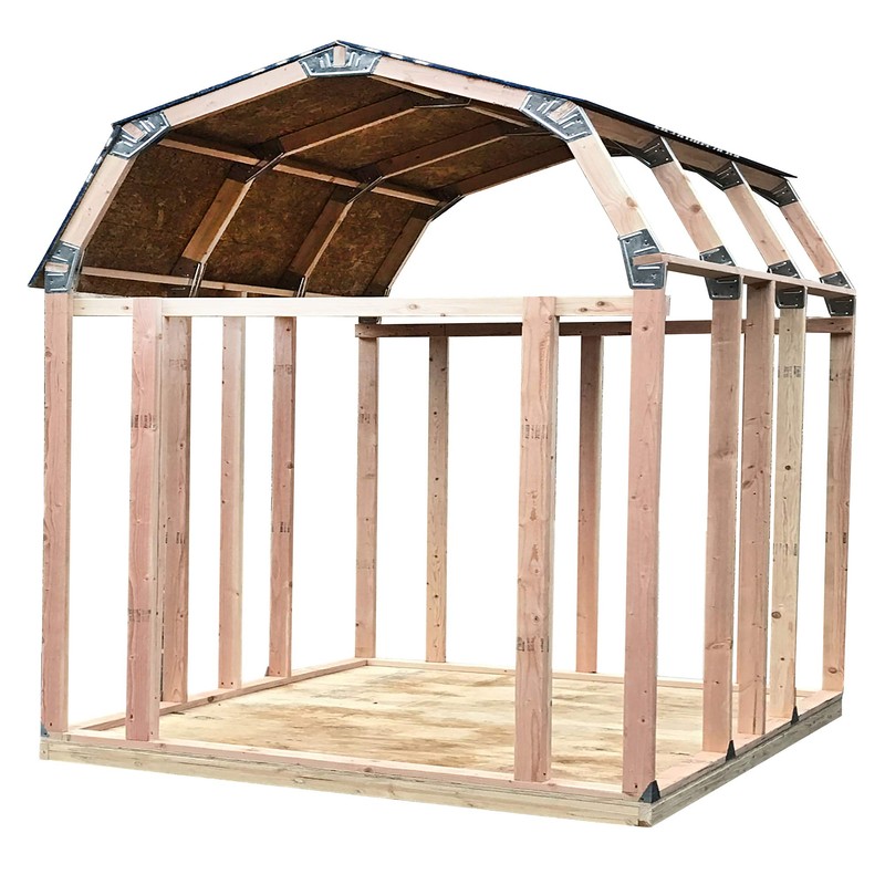 50% Structurally Stronger Truss Design Easy Shed Kit Builds 6'–14’