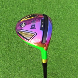 WENGH 5 Wood Golf Club for Men & Women - Titanium Face Carbon Fiber Fairway Wood - Right Handed, 43.5" Lightweight Design with Rubber Grip, High Launch Low Spin Golf 5 Wood