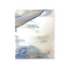 BiNARi Glass Studio 8" X 12" Medium Grey-Brown, White Opal