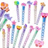 24 Packs Bulk Mini Ocean Animal Bubble Wands,School Student Summer