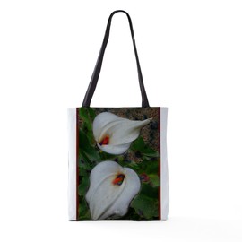 CafePress Calla Lilies 18"x18" Reusable Grocery Shopping Sling Tote Bag